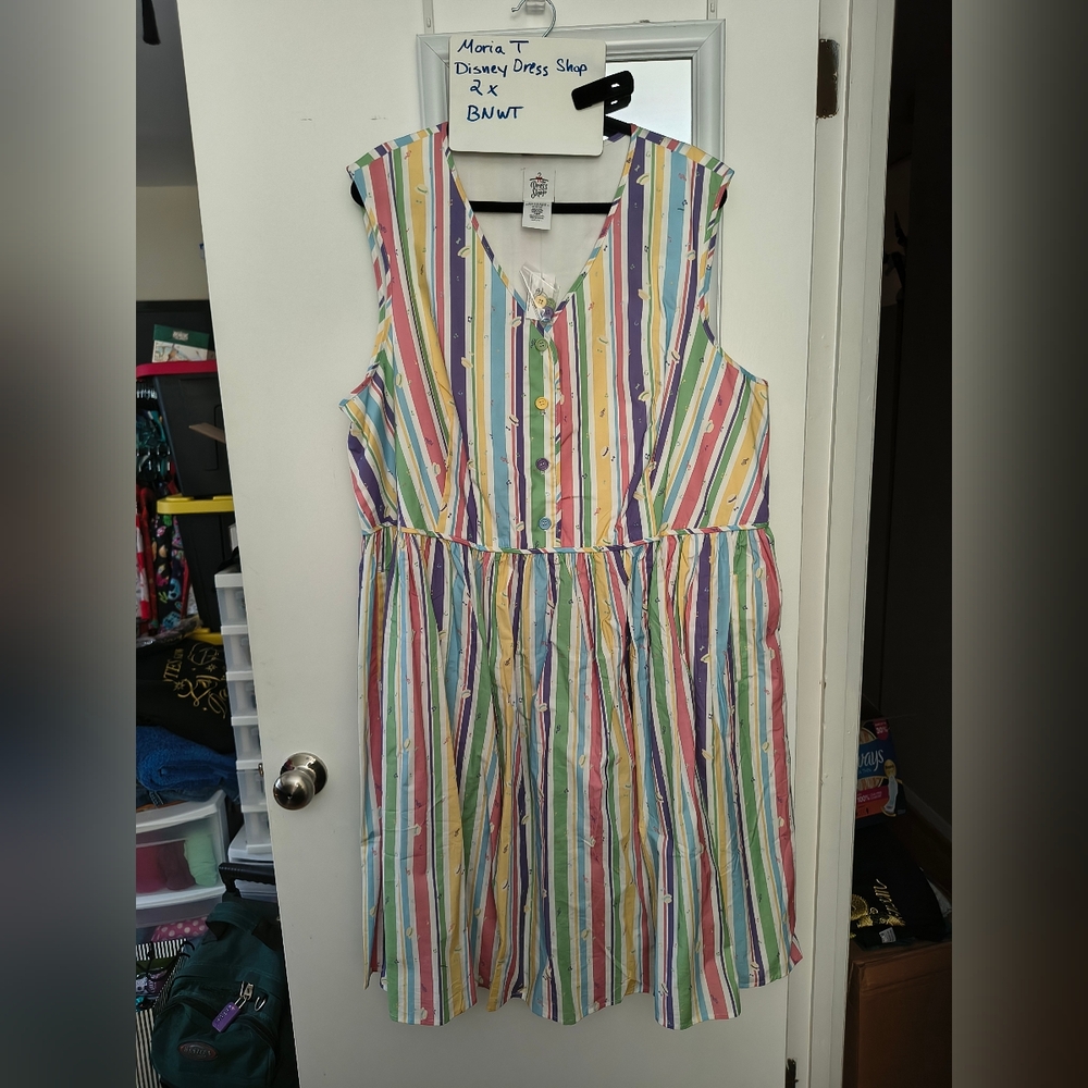 Disney Dress Shop Dapper Dan's Dress 2x BNWT